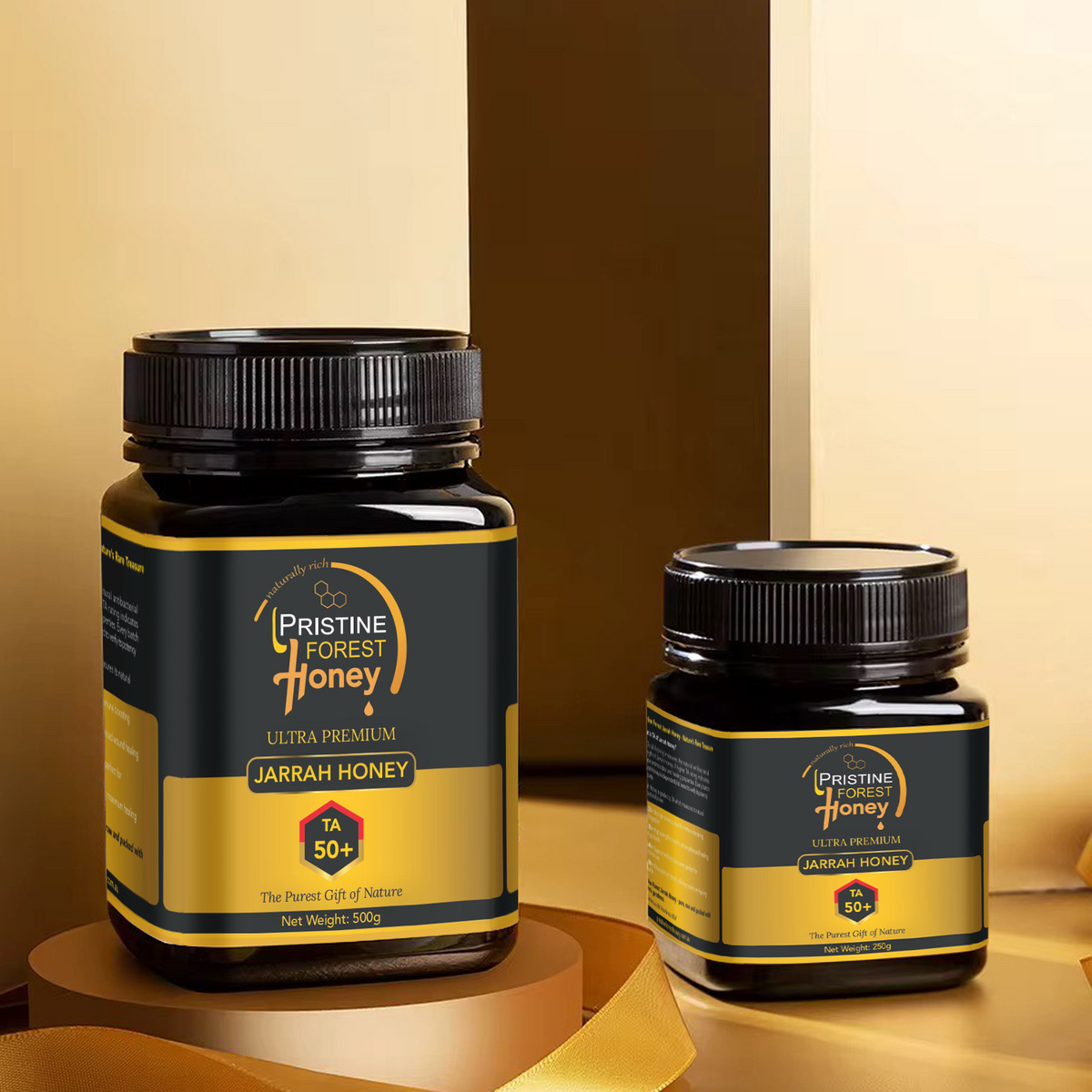Ultra Premium Jarrah Honey TA 50+ | 500g + 250g Bundle | Raw Australian Bioactive Honey