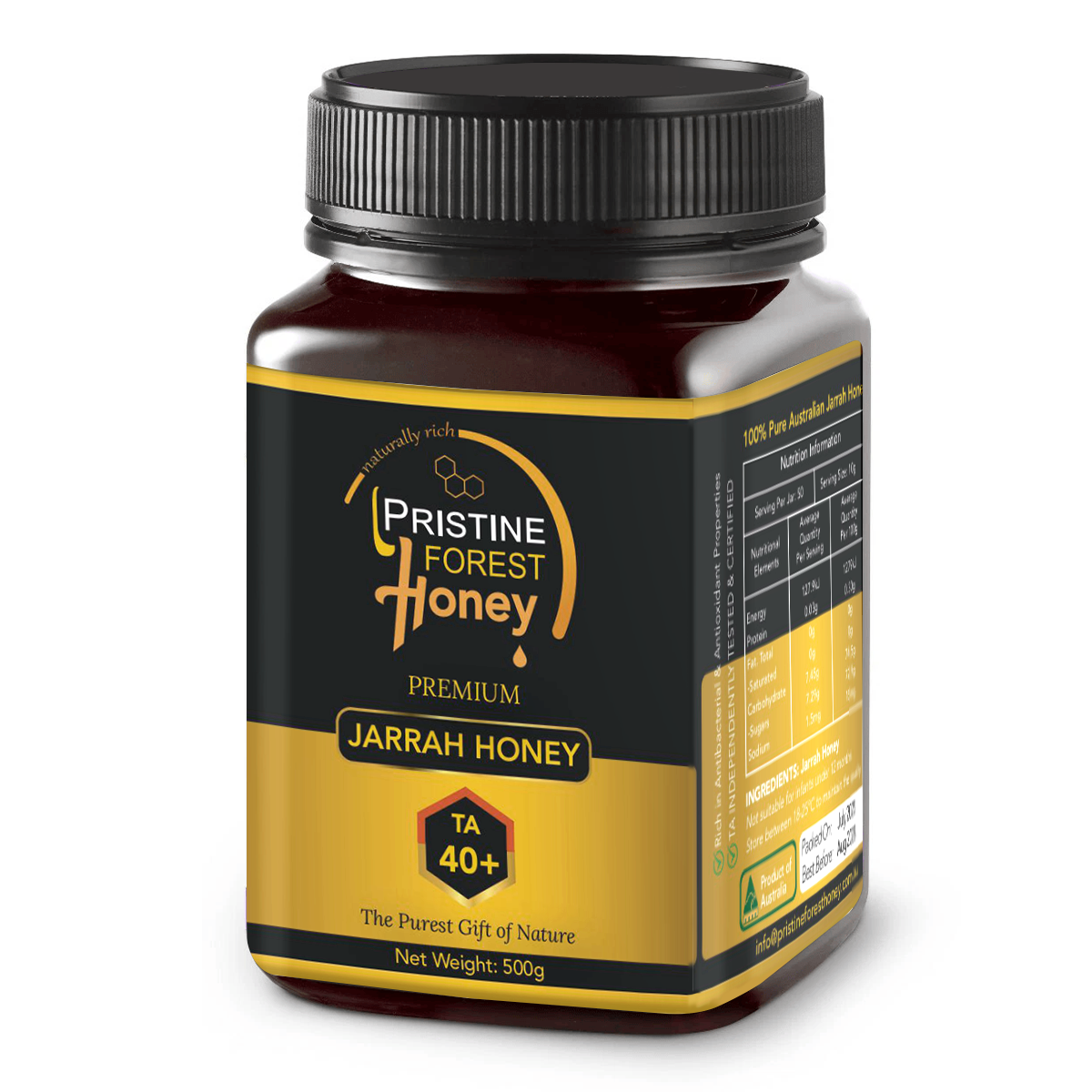 Premium Jarrah Honey TA40+ | 500g